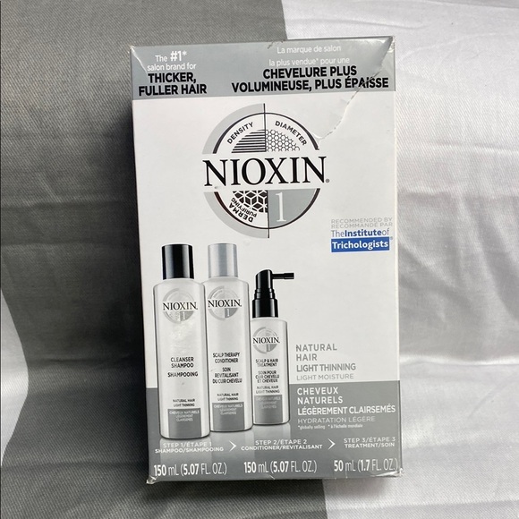 Nioxin Hair Care System Kit, Natural Hair, Light Thinning - Picture 1 of 5